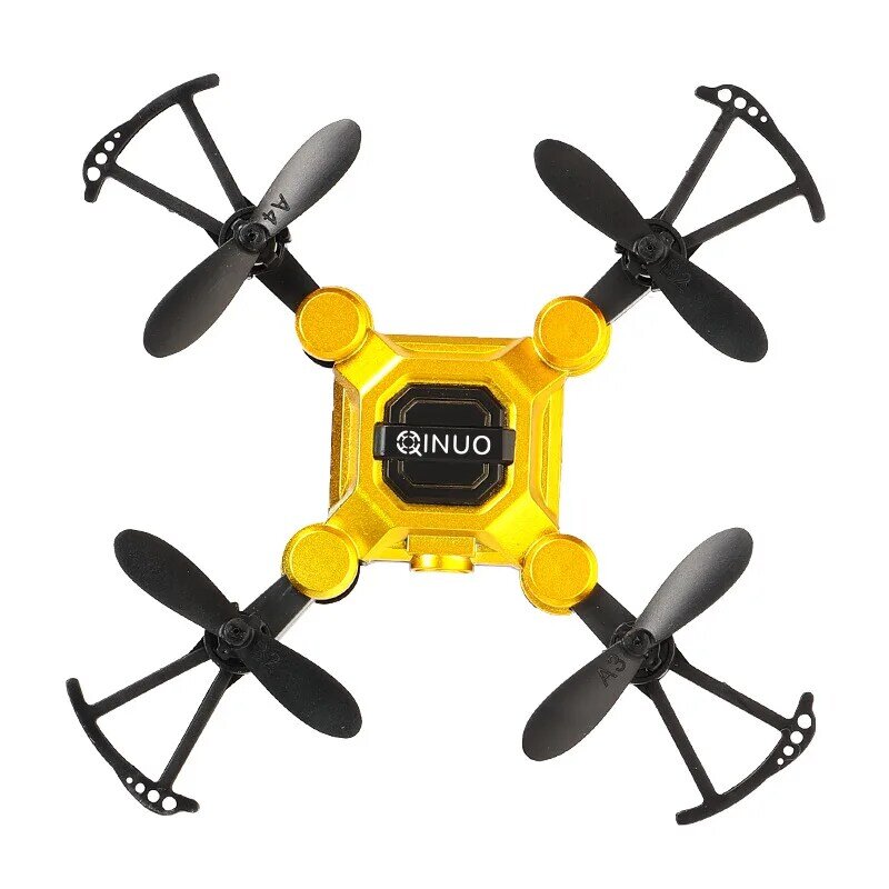 2022 Mới Mini Drone 4K 1080P HD Camera WiFi Fpv Áp Suất Không Khí Cao Độ Giữ Đen Xanh Dương Vàng Có Thể Gập Lại quadcopter RC Dron Đồ Chơi