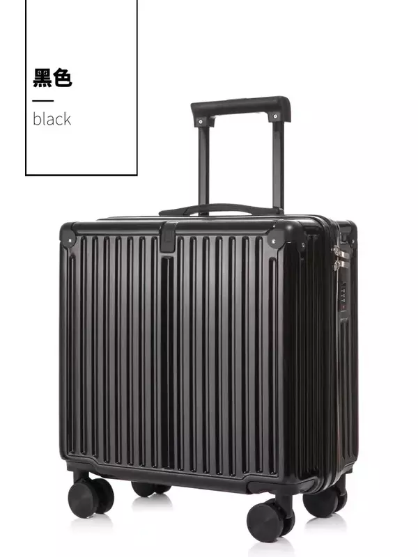(026) neue modische und beliebte Koffer für Männer und Frauen 18 Zoll