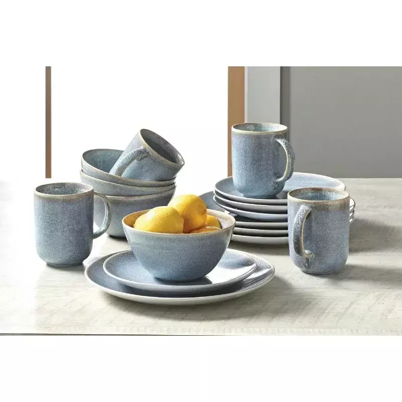 Better Homes and Gardens Linette Blue React Caneca