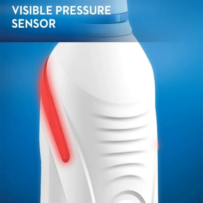 Oral B spazzolino elettrico Pro 4000 azione 3D pulizia quotidiana dei denti sensore di pressione visibile 4 modalità Gum Cares Rechargeabl impermeabile