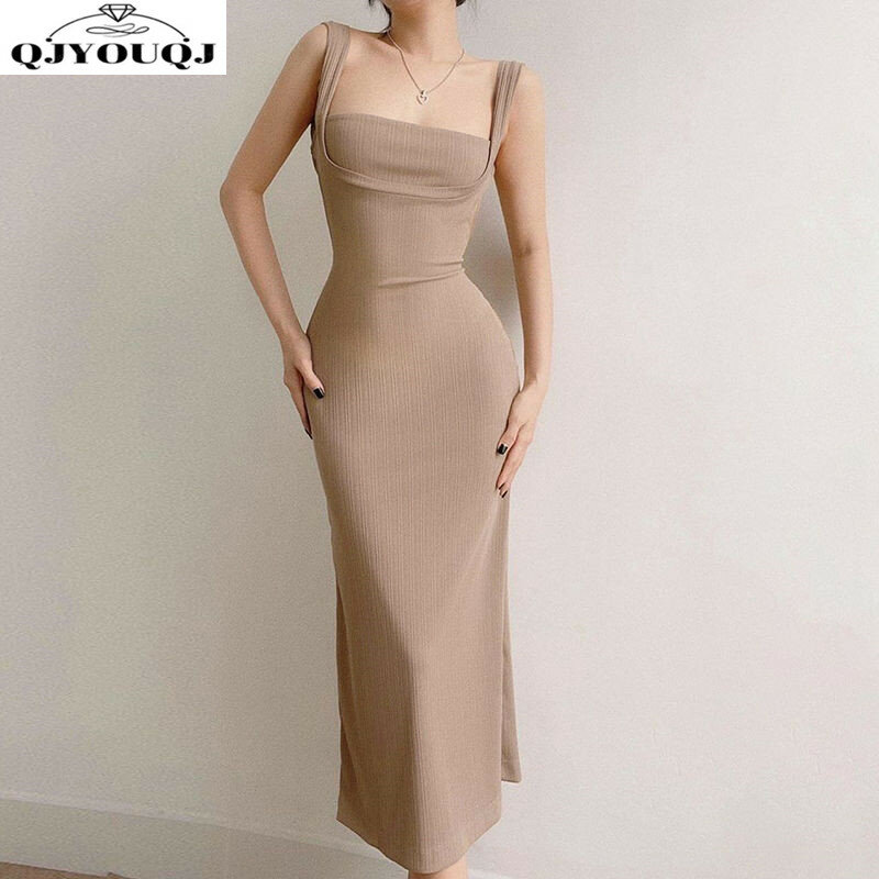 Gaun gadis pedas berongga baru musim semi/musim panas 2024 gaun Fashion pelangsing serbaguna
