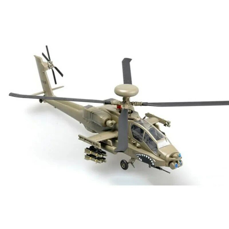 Vs Voorraad Easy Model 37031 1/72 AH-64D Aanval Helikopter Apache 99-5135 Warcraft Vliegtuig Sier Collectie Speelgoed TH07292-SMT5
