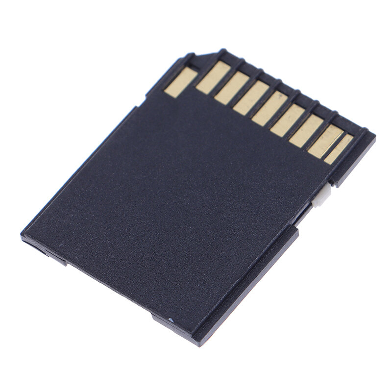 Adaptador de cartão de memória Micro SD TransFlash, TF para SD, conversor SDHC, telefones, tablet, computador, armazenamento interno, 10pcs