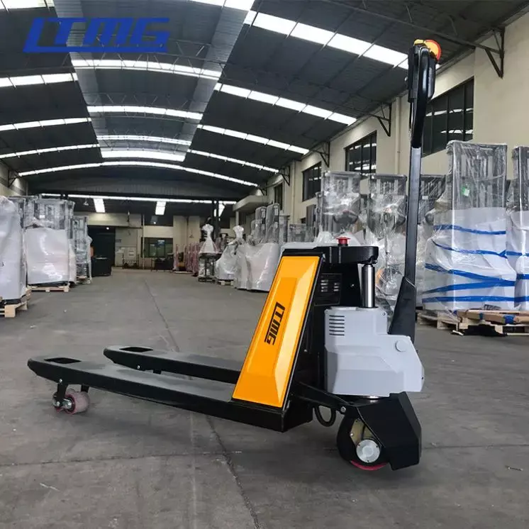 LTMG 1.5 ton 1500kg electric pedestrian pallet truck electric small truck Lithium battery operated pallet truck