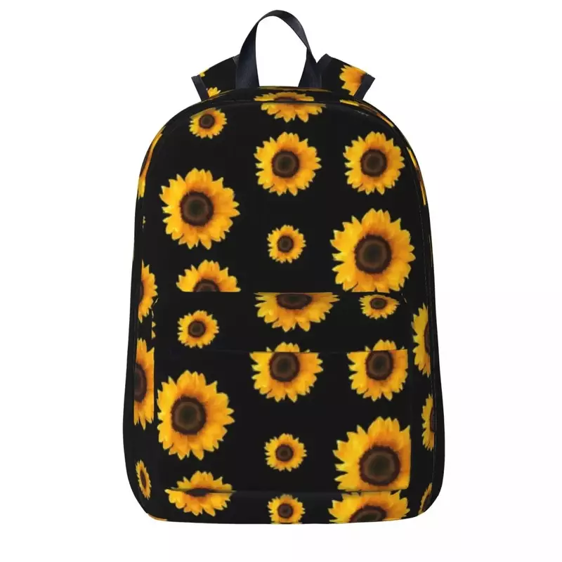 Sunflower Pattern Backpacks Large Capacity Student Book bag Shoulder Bag Laptop Rucksack Travel Rucksack Children School Bag