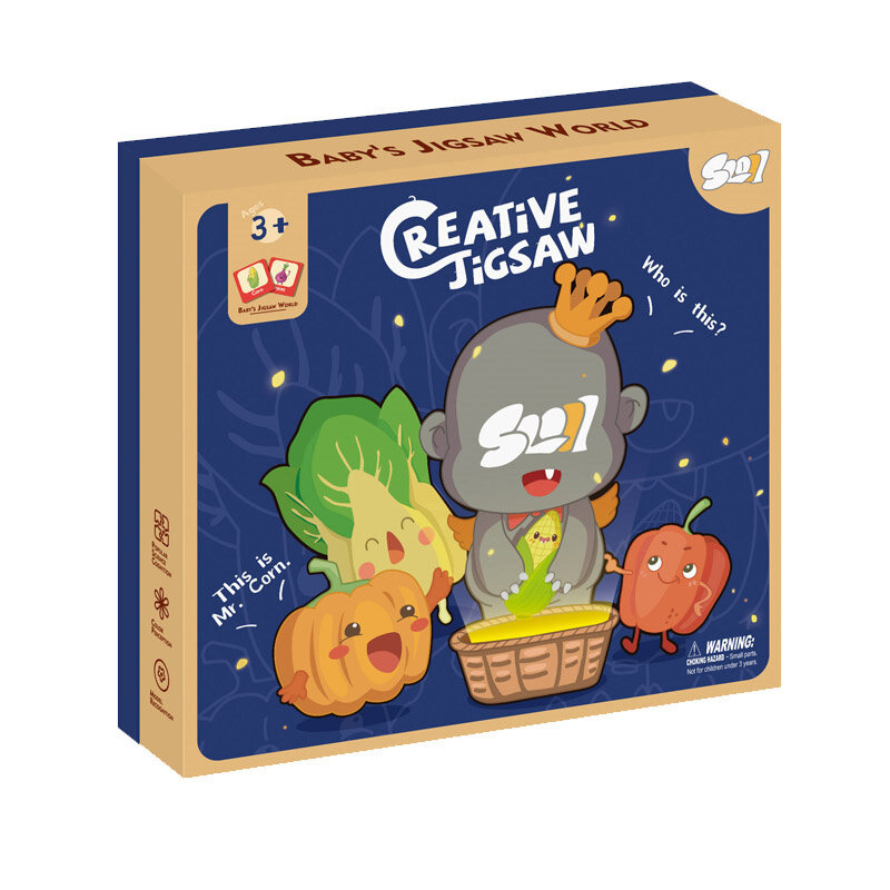 Plastic Creative Cognition Toy, Early Learning, Frutas, Vegetais, Cognição, 3 + Crianças