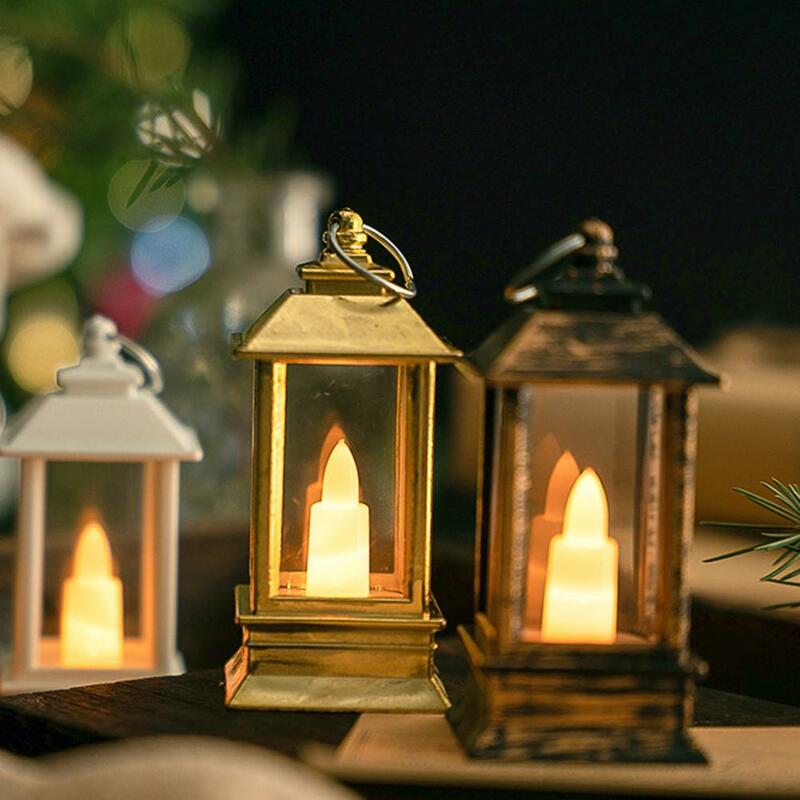 Electronic Flameless Candles LED Lantern Retro Night Lights Tea Lights Christmas Wedding Garden Party Decor Centerpiece Lantern