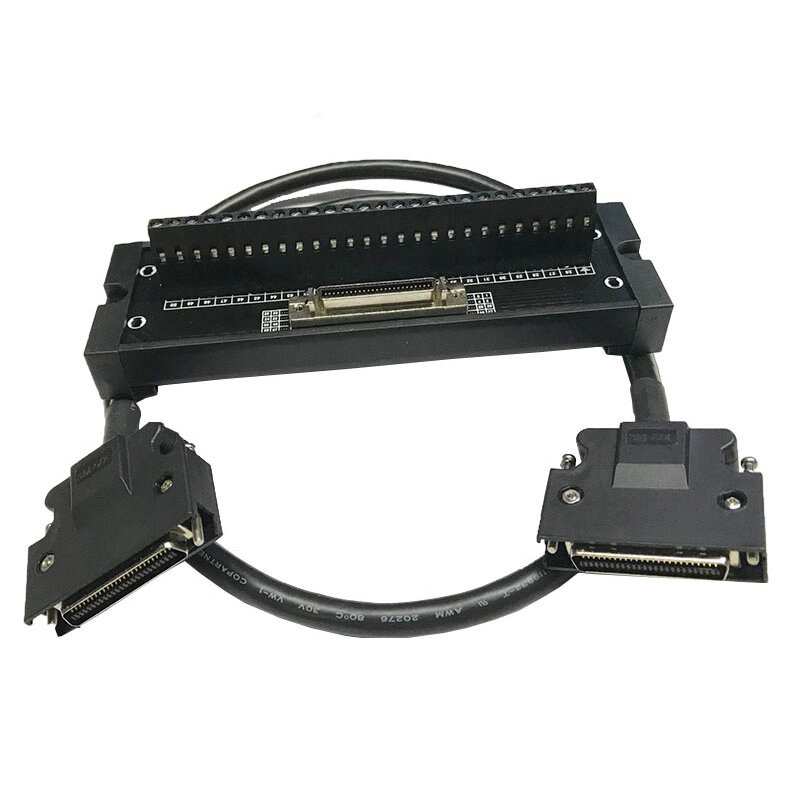 HL-SCSI-50P SCSI50 50pin terminali relè scheda adattatore per Yaskawa/Delta/Panasonic/Mitsubishi Servo CN1 ASD-BM-50A per A2/AB 2M