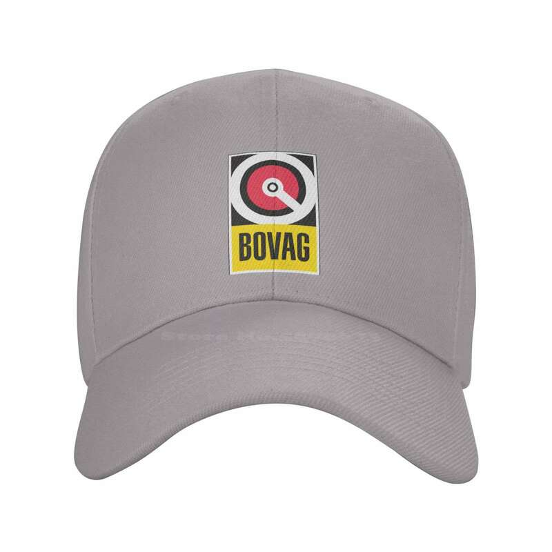 Bovag-Gorra vaquera informal con estampado de logotipo, gorro de béisbol tejido