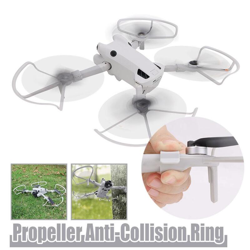 Drone Anti-Botsing Antenne Camera Propeller Anti-Kras Snel Verwijderen Beschermende Shuttle Bumper Voor Dji Mini 4 Pro W2i1