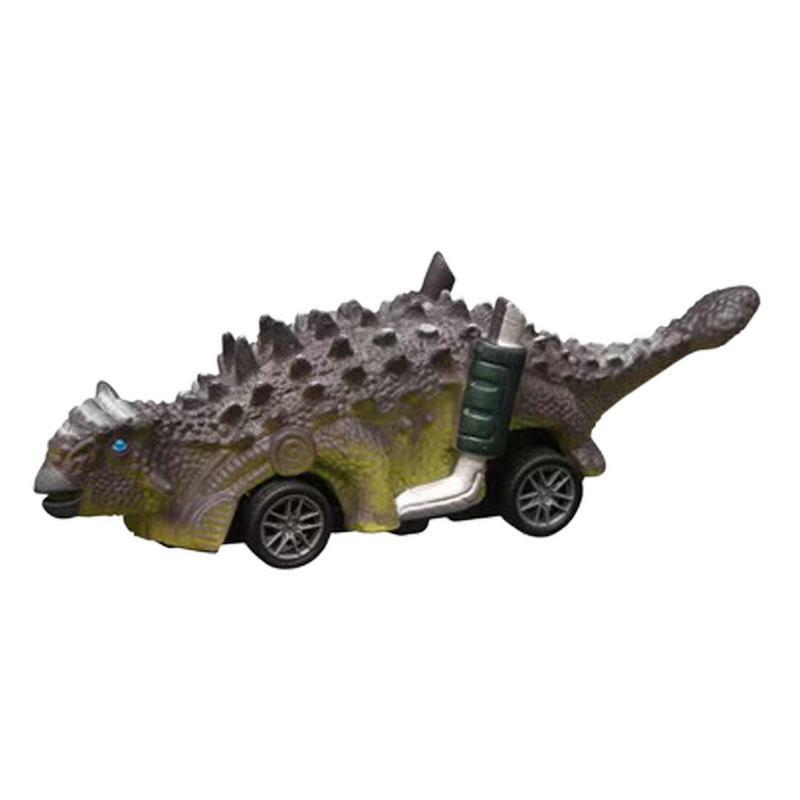 Naciśnij zabawka samochód dinozaur Easy Press zabawka samochód dinozaur Dino zestaw zabawek samochodowy dla dzieci wycofaj pojazdy do gier dinozaurów Boże Narodzenie
