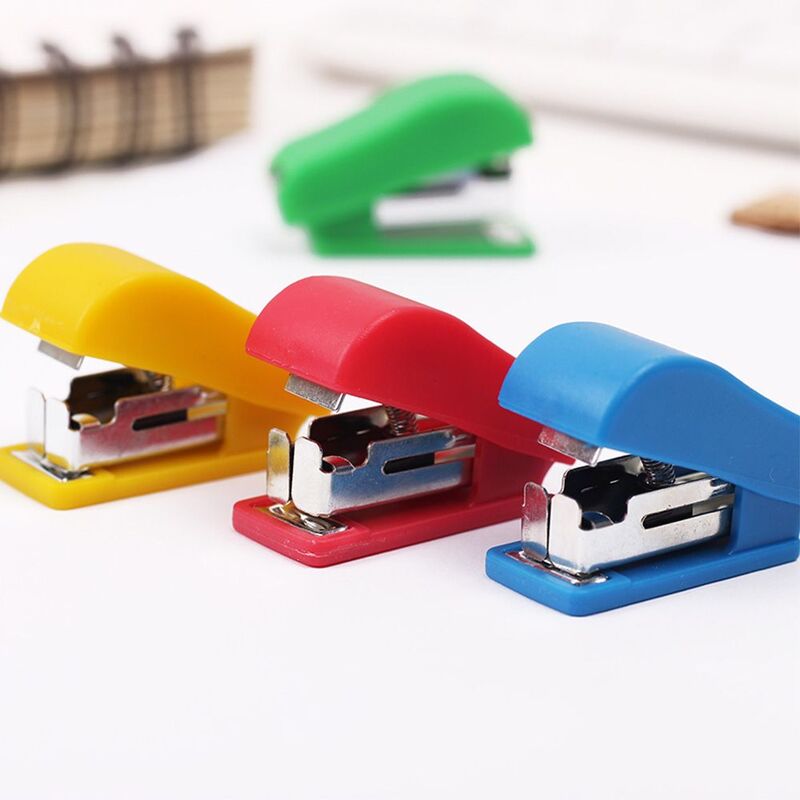 Portable School Supplies Tool Office Accessories Finisher Stationery Paper Binding Stapler Set