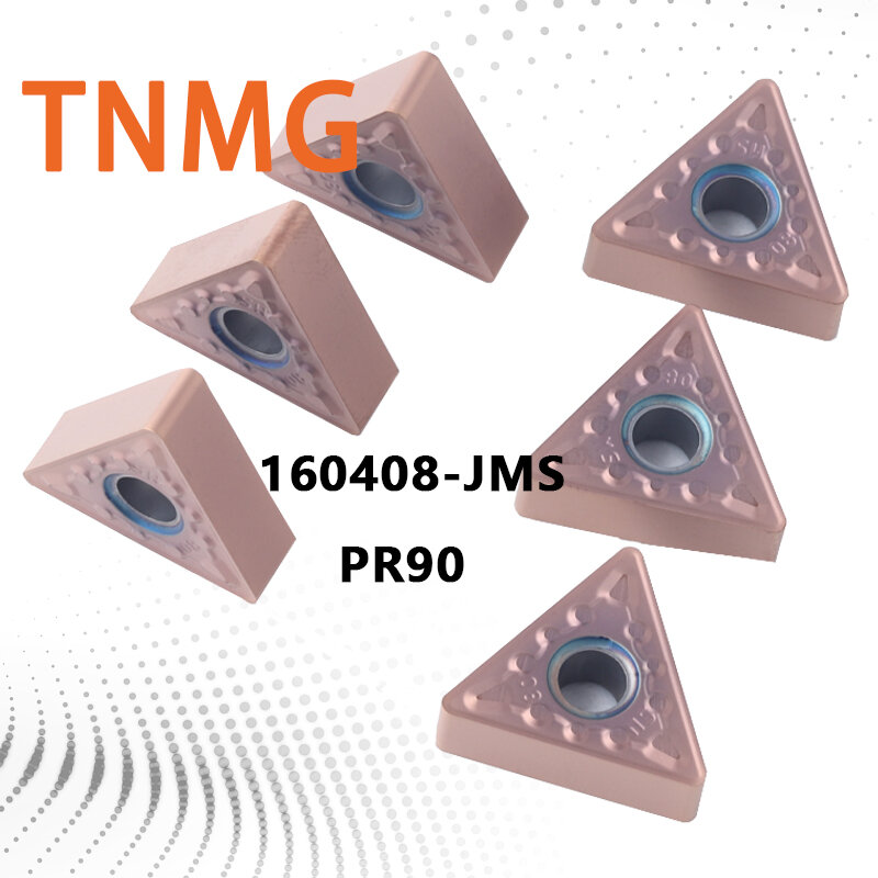 TNMG sisipan karbida TNMG160404-MA TNMG160408-MA CNC, alat pemotong bubut sisipan putar berkualitas tinggi untuk alat baja tahan karat