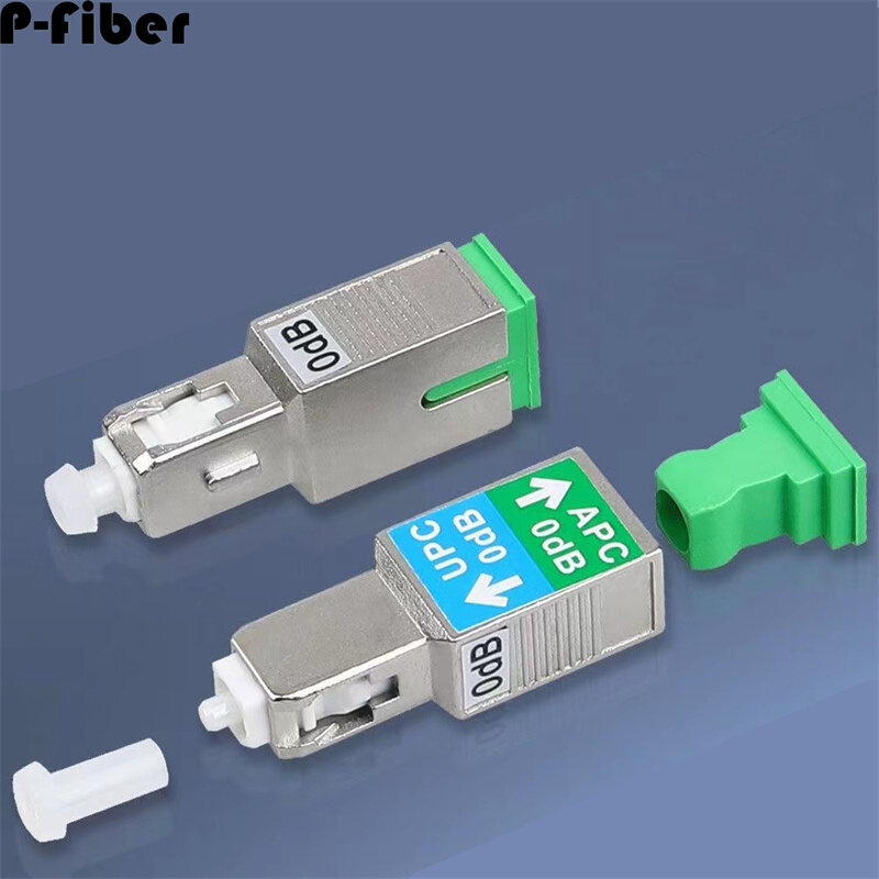 Adaptador de fibra óptica macho hembra SC/upc a SC/APC a SC/upc, conector ftth 0db, SCUPC-SCAPC, 1 unidad