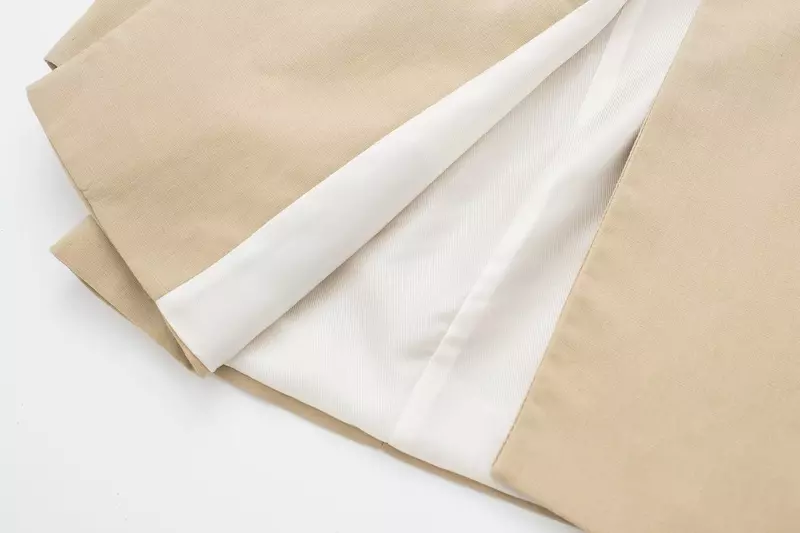 ชุดสูทแฟชั่นผ้าลินินกระดุมสองแถวสำหรับผู้หญิง, 2ชิ้น2023เสื้อผ้าลินิน + กางเกงขากางเกงขาตรง + เสื้อกั๊กผ้าลินิน