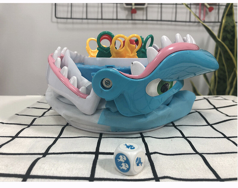 Настольная игрушка «Акула кусающая», триллер, Настольная игрушка для детей и взрослых, игрушка для розыгрыша
