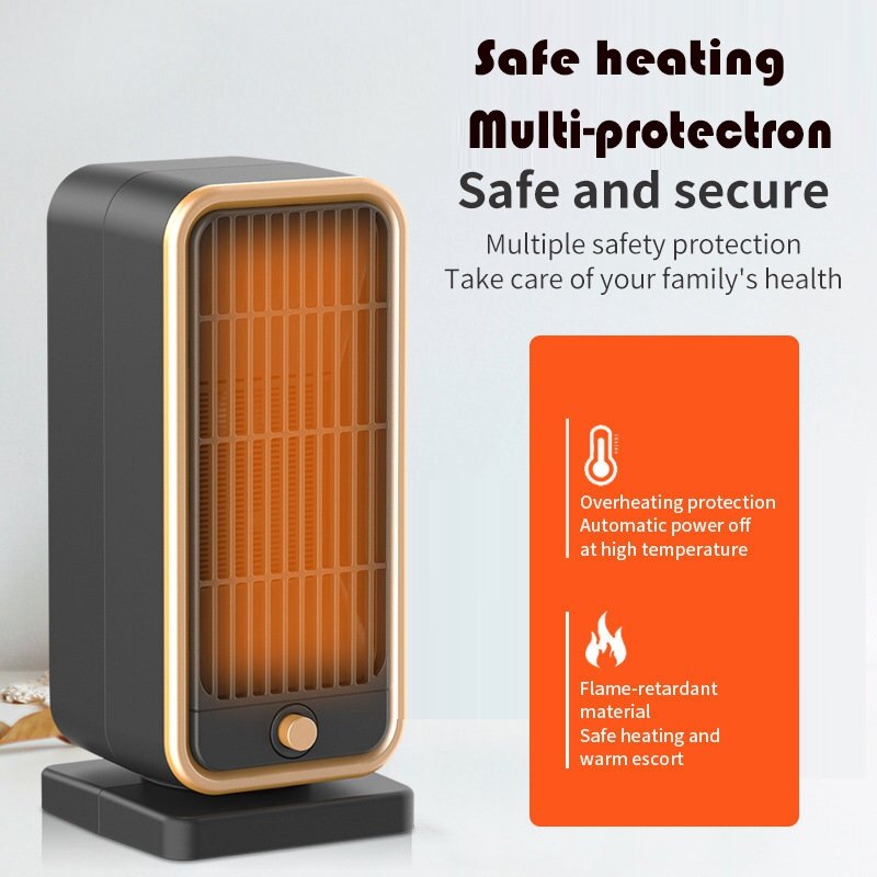 Pemanas listrik pemanas udara ruangan, pemanas keramik pelindung panas panas untuk pemanas ruangan