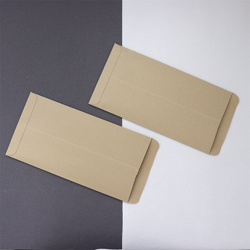 노란색 빈 레터리스 A4 크래프트 종이, 두꺼운 송장 봉투, 크래프트 종이 가방, 고정 인쇄 생산 포장, 2, 3, 5/79
