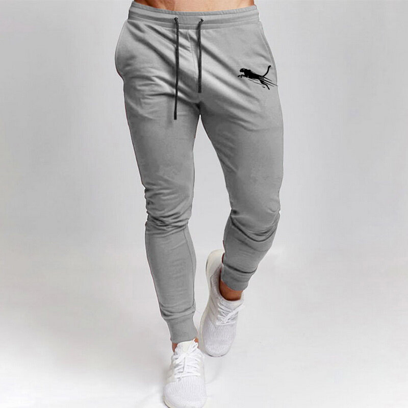 2024 nowe męskie spodnie joggery wiosenne jesienne spodnie dresowe ze sznurkiem cienkie spodnie treningu do biegania siłownia sportowe spodnie codzienne