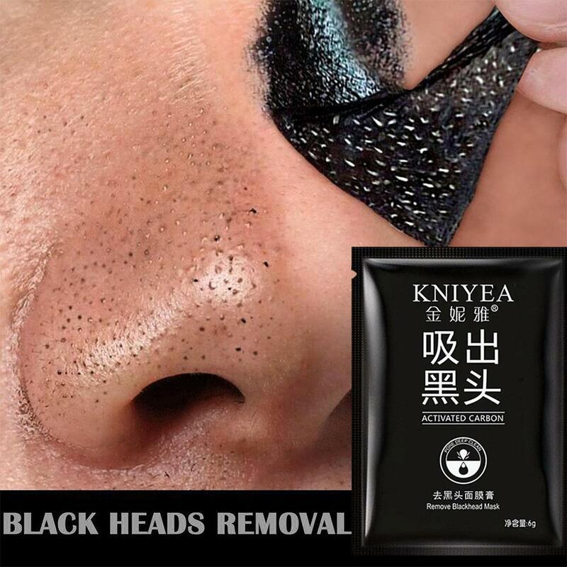 Новая стильная маска для удаления черных точек, крем для носа с контролем жирности, маска в черные точки для носа, глубокое очищение акне, косметика для красоты для женской кожи