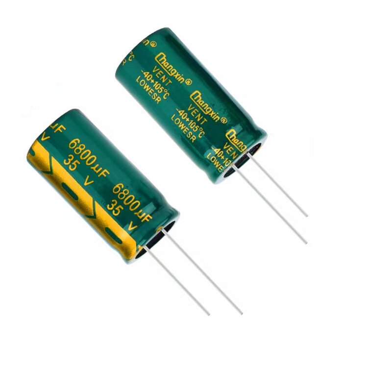10/50/100 Pcs/Lot  35V82uF DIP High Frequency Aluminum Electrolytic Capacitor