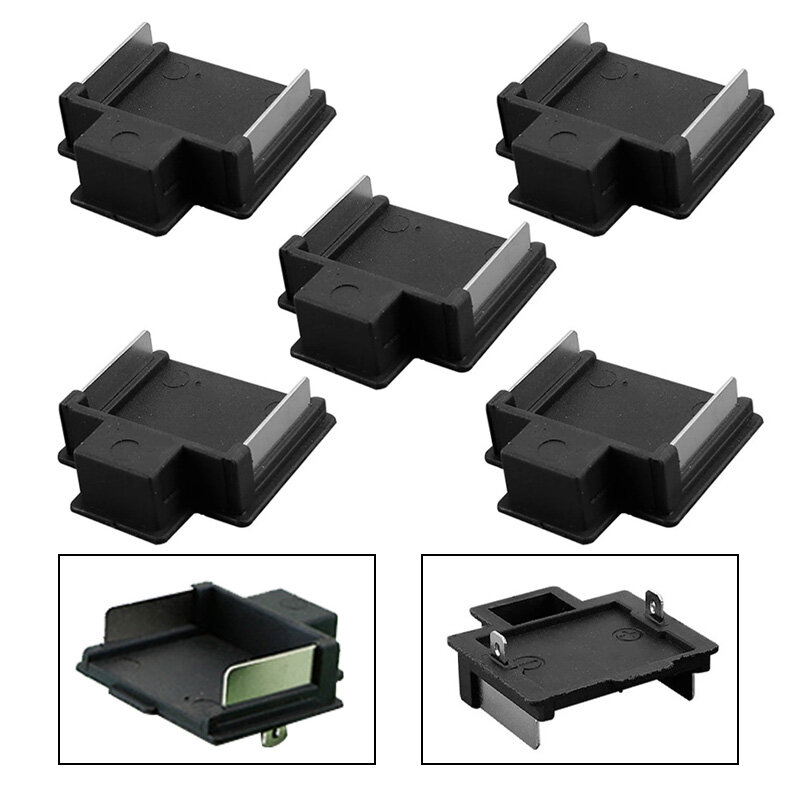 5 pezzi connettore batteria morsettiera convertitore adattatore batteria al litio metallo per accessori per utensili elettrici