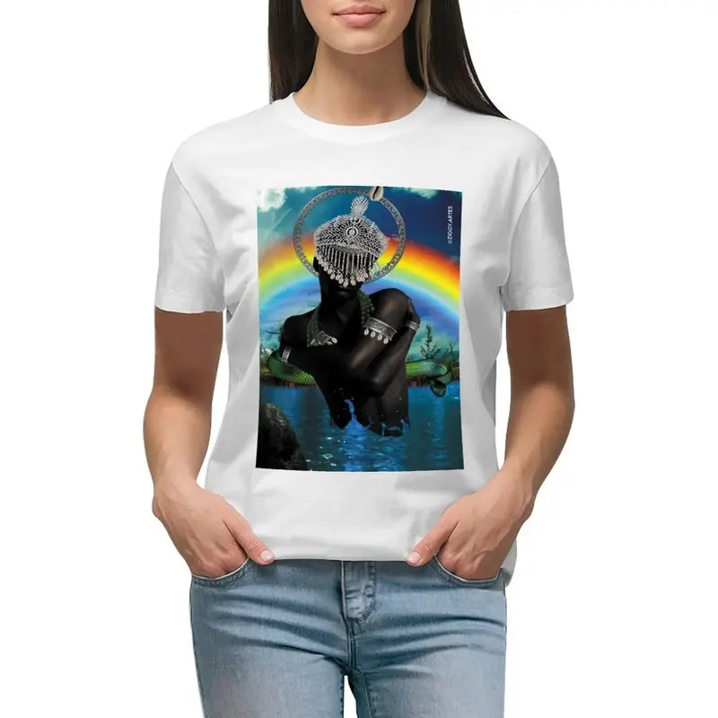 Oxumarê - 2022 T-shirt funny summer clothes tshirts for Women