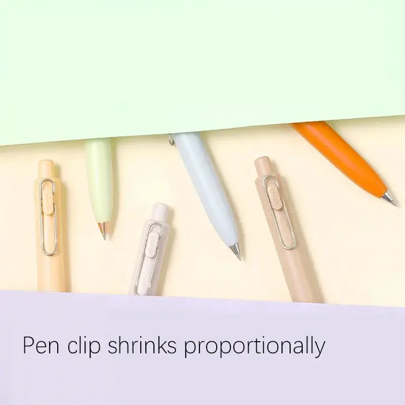 1 buah pulpen Gel Mini portabel pena Gel Uniball Jepang UMN-SP pulpen saku Lucu Kawaii perlengkapan sekolah alat tulis