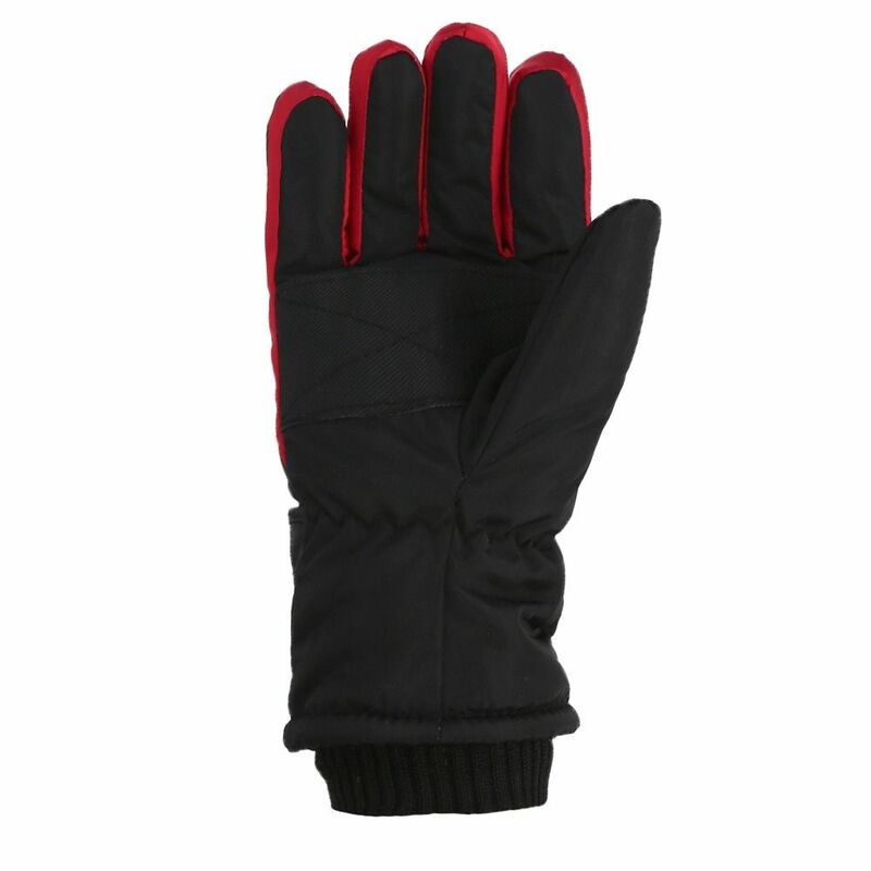 Cartoon Printing Full Finger Ski Gloves Fashion Anti-slip Thickening Outdoor Sports Gloves Windproof Winter Warm Cycling Gloves