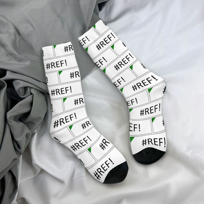 Excel # REF! Error Socks Harajuku calze Super morbide calze lunghe per tutte le stagioni accessori per regali da donna da uomo