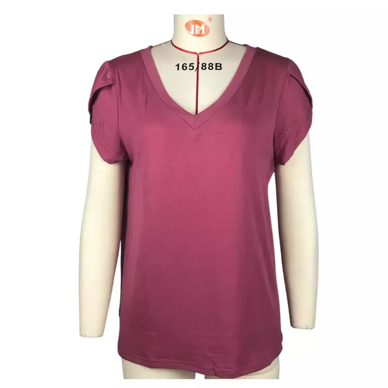 女性用半袖Tシャツ,夏とカジュアル,ファッショナブル,スリム,2023
