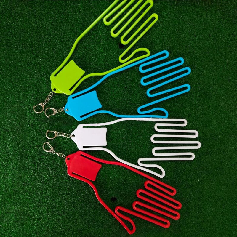 Brand New Can Clip Onto Glove Or Your Bag Golf Glove Stretcher Stretcher Green Light Green Red Yellow 25x11.5cm