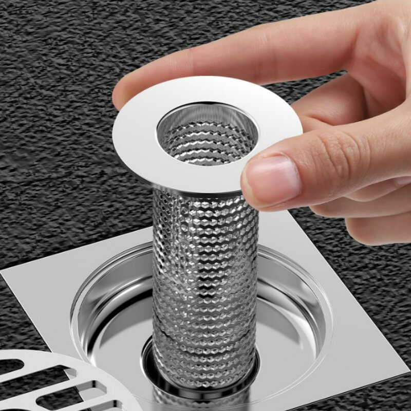 Фильтр для слива раковины из нержавеющей стали, выдвижная заглушка для раковины, заглушка для ванны, инструмент для ванной комнаты