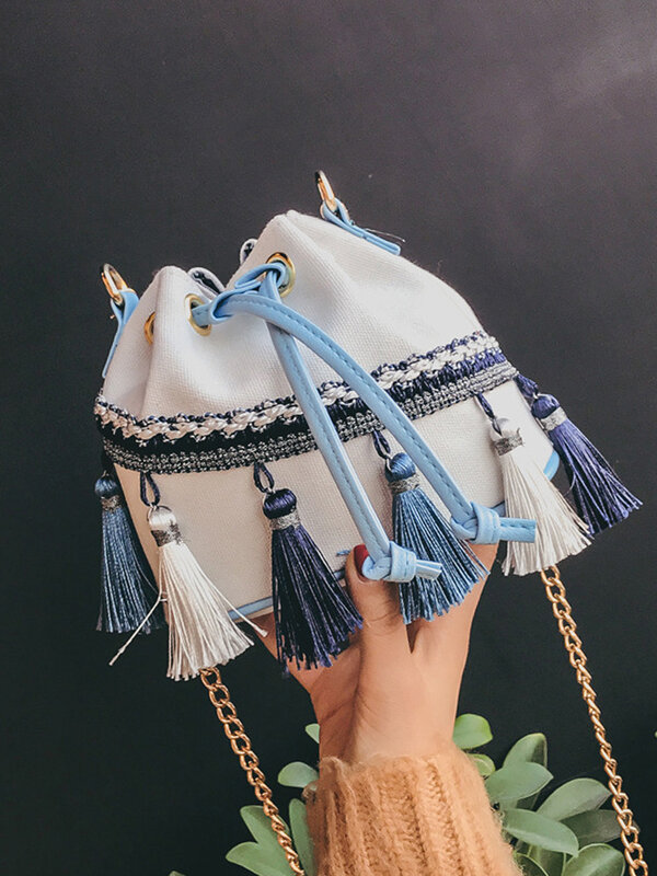 VGH-Bolso de mano con asa minimalista para mujer, bolsa grande Vintage de retales de colores, accesorios nuevos de moda de verano 2022