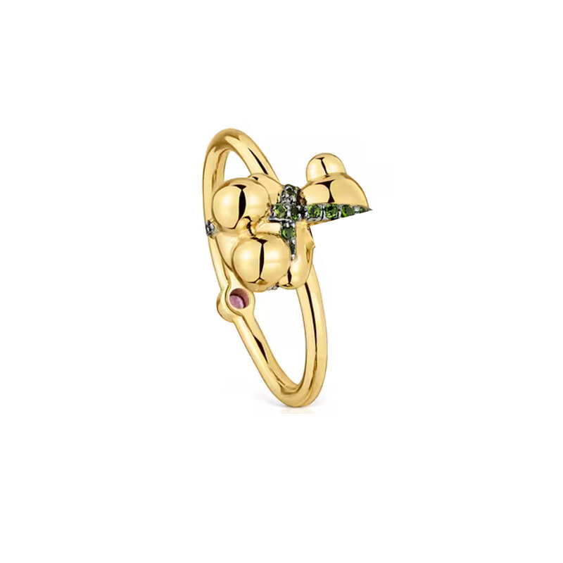 Новинка 2024, классическое женское кольцо с испанским медведем, модная великолепная штука, идеальный подарок на праздники