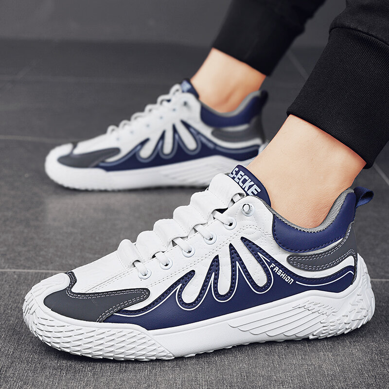 Autumn New Men's Platform Shoes 2023 Fashion Lace Up Casual Shoes for Men Outdoor Increase Height Men Sneakers Zapatillas Hombre