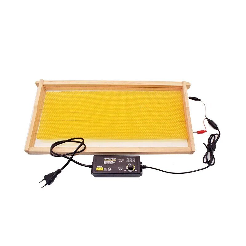 Dispositivo de calentamiento de Cable eléctrico de apicultura, Embedder de alambre con pantalla Digital de 110-240V, temperatura ajustable, marco de colmena