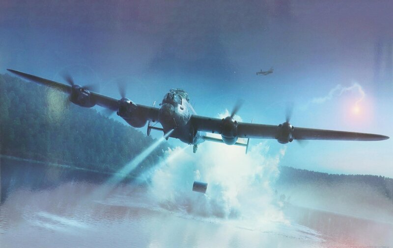 HK โมเดล01F006 1/48 avro Lancaster B mk.iii dambuster (รุ่นพลาสติก)