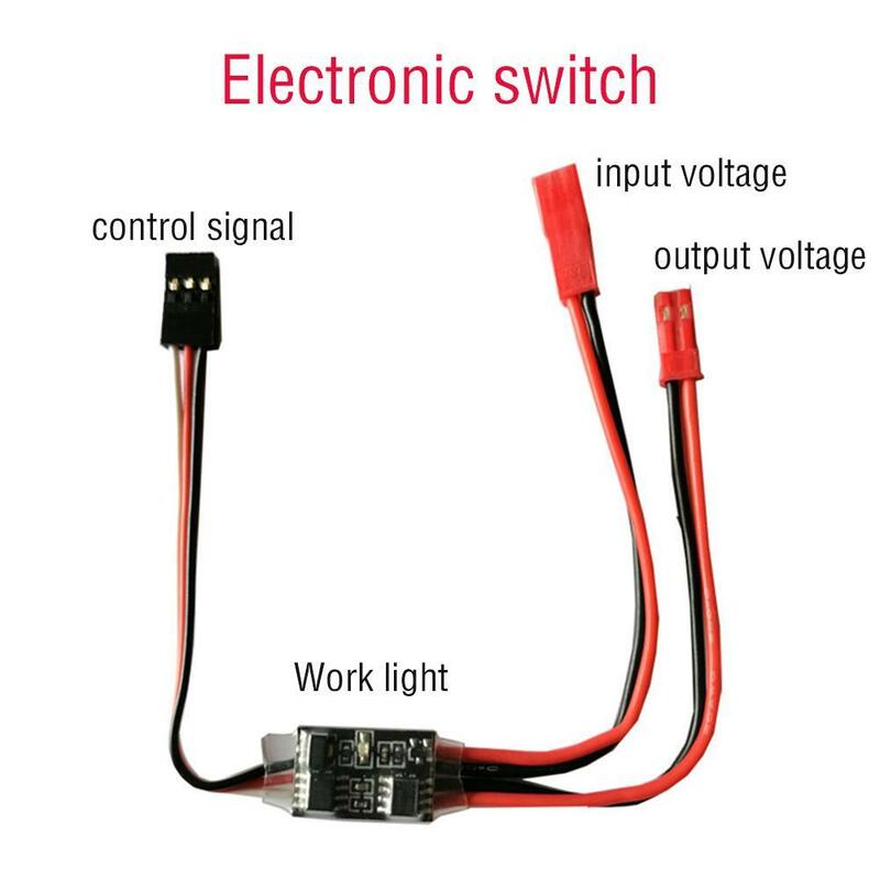 2-20A High Current Remote Control Electronic Switch 3-30V Aerial Model Plant Protection RC Drone Water Pump PWM Signal Control