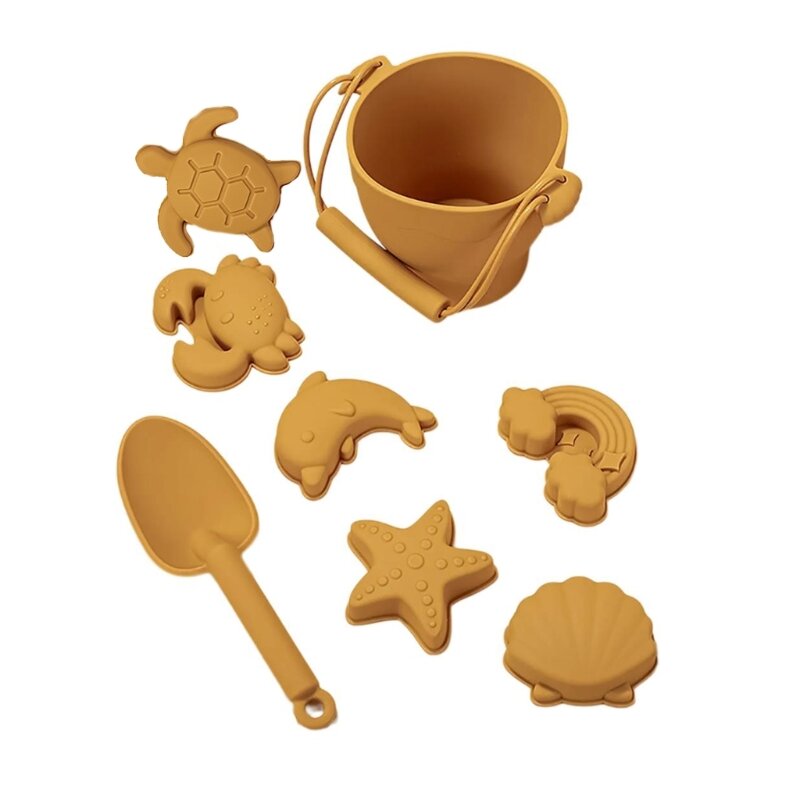 8 pz/set stampo animale giocattolo sabbia portatile stampi educativi per bambini costruzione giocattoli castello sabbia