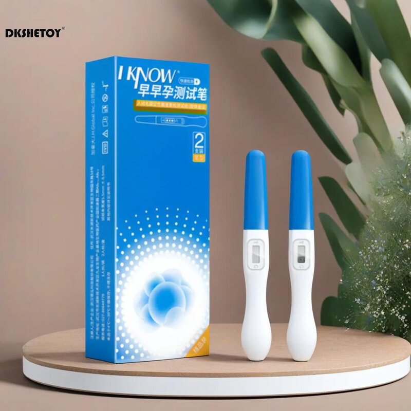 Penna per Test di gravidanza HCG ad alta precisione da 2 pezzi per le donne rilevamento della misurazione delle Urine Stick per Test domestici femminili in attesa di un bambino