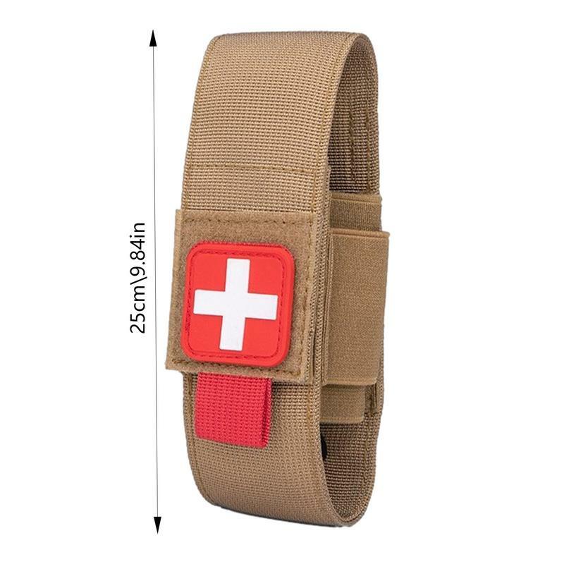Tourniquet Holder Heavy Duty Tactic Pouch Holder Medic Kit Urgency Tactic Single-Handed Operation of Hemostatic Bandage