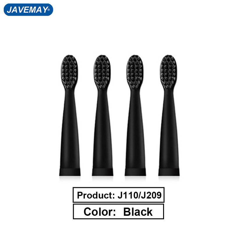 Electric Toothbrush Head Soft Brush Head BRUSHHEADJ110 Sensitive Replacement Nozzle for JAVEMAY J110 / J209