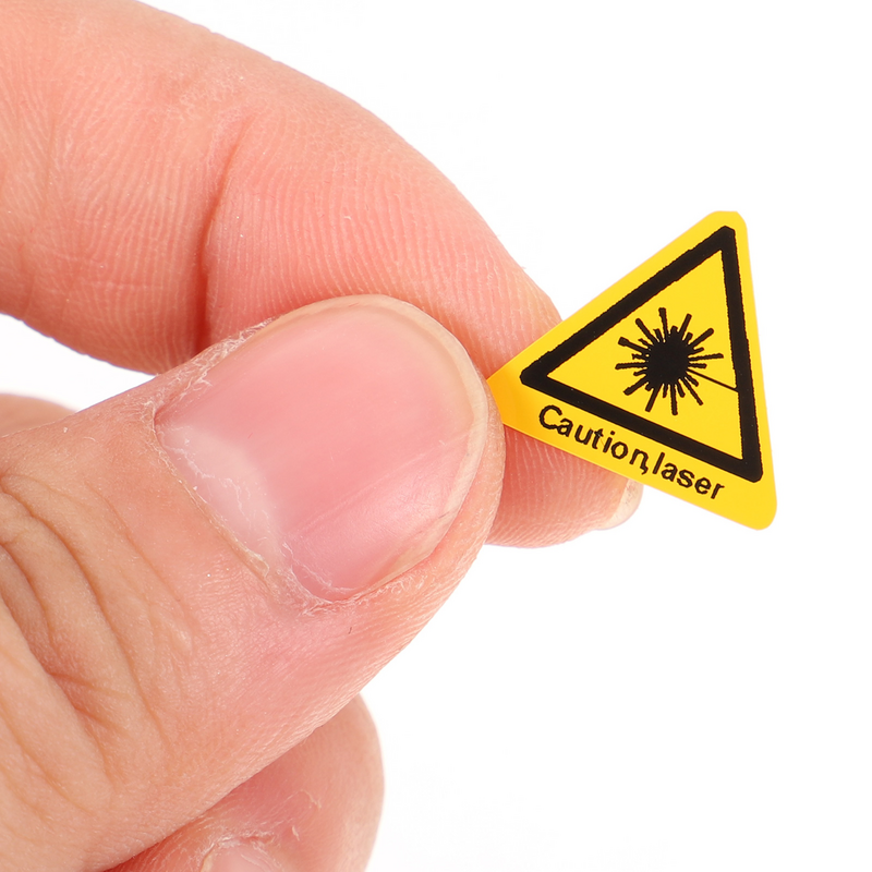 Laserowe znaki bezpieczeństwa Naklejki zabezpieczające Naklejki Ostrzeżenie Znaki ostrzegawcze Etykiety