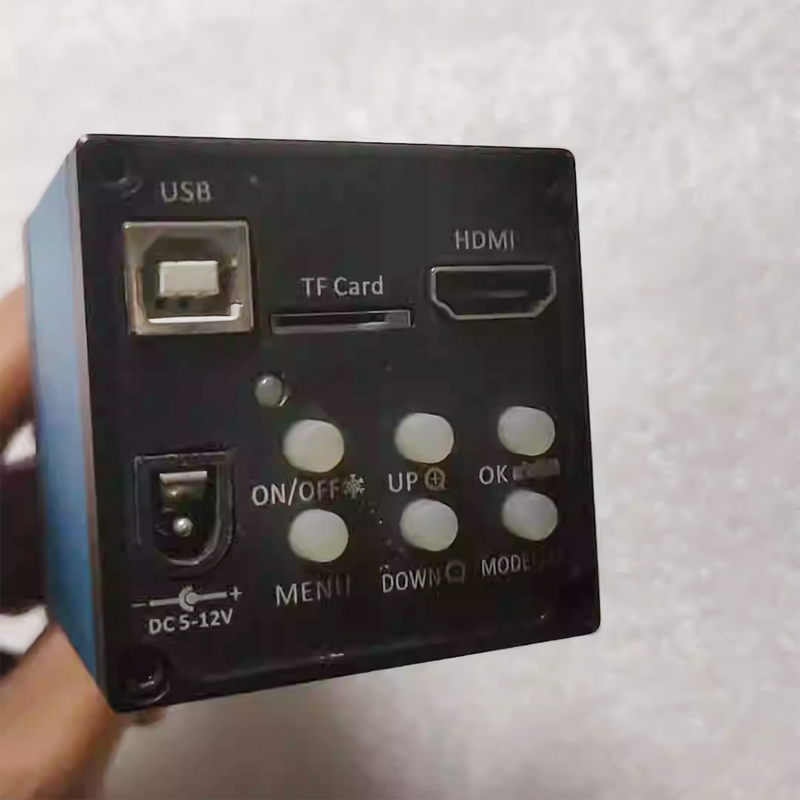 Microscópio universal, porta HDMI para câmera industrial óptica Sanqtid, TD-HU708A