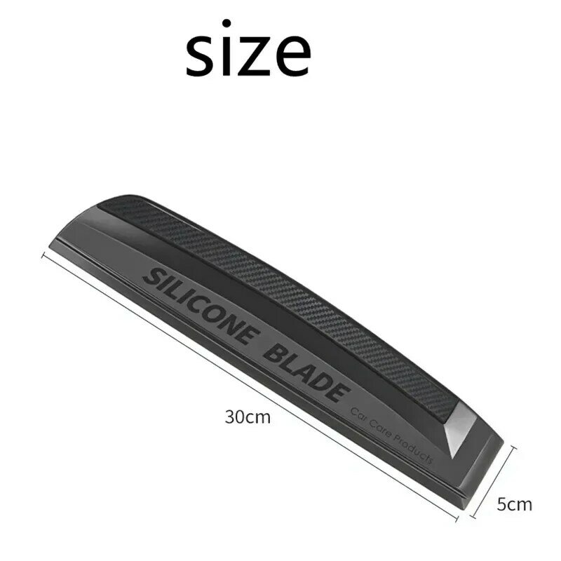 Silicone Handy Squeegee Non-Scratch Soft Silicone Car Wrap Tools Water Window Wiper Drying Scraper Cars Cleaning Accessories