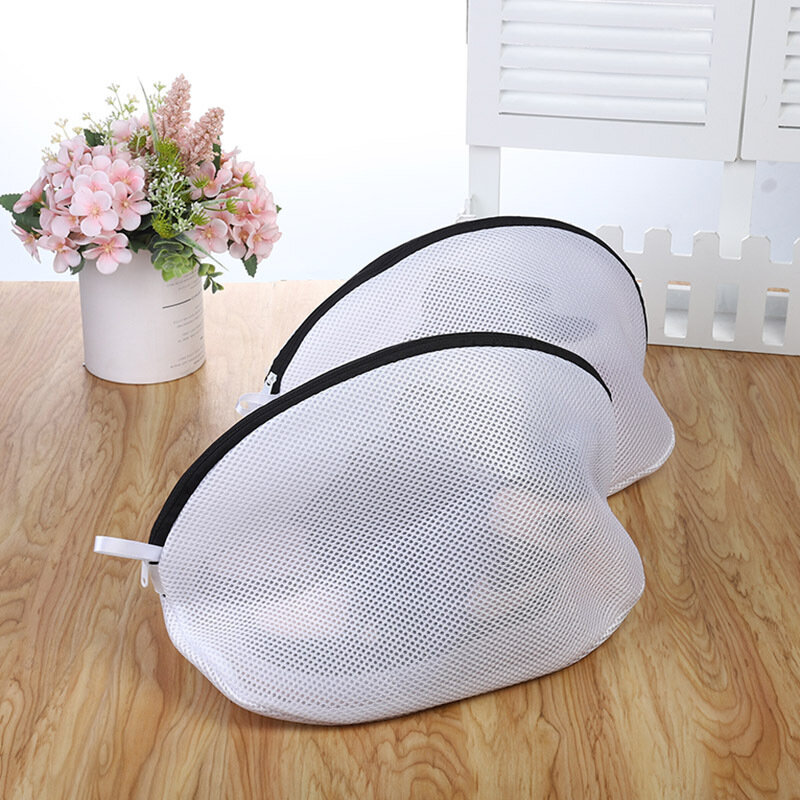 Wash Bag Padded Net Laundry Shoes Protector Polyester Washing Shoes Machine Friendly Laundry Bag Drying Bag Shoe Net Bags
