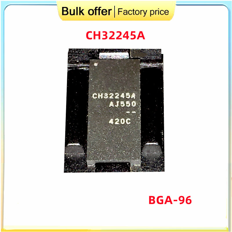 오리지널 BGA-96 트랜시버 IC 칩, CH32245AEC, CH32245A, 로트당 5 개