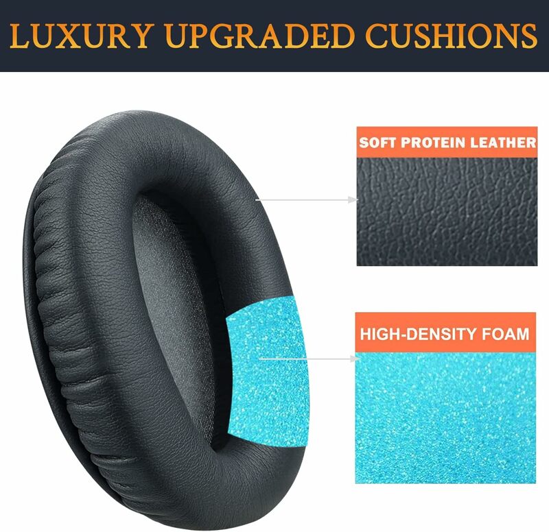 Replacement Ear Pads Cushions for Sony WH-CH700N (WHCH700N) & MDR-ZX780 (ZX780DC)/MDR-ZX770 (ZX770BN ZX770BT), Earpads