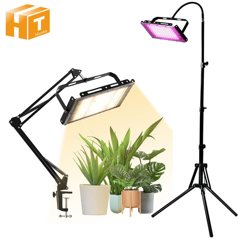 Full Spectrum LED Grow Light 50W 100W 220V For Hydroponic Indoor Plants Growing Lamp For Greenhouse Seeding IP65 Waterproof